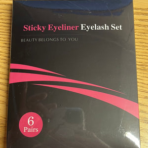 Sticky Eyeliner/Eyelash Set