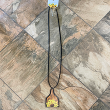 Load image into Gallery viewer, Cow Tag Leather Necklace 18 77570
