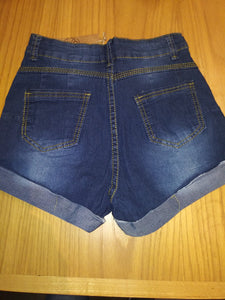 Denim Blue Jean Shorts