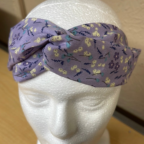 Lavender Stretch Cloth Elastic Designed Head Band