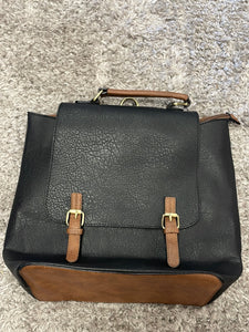 Faux Leather Hailey Backpack