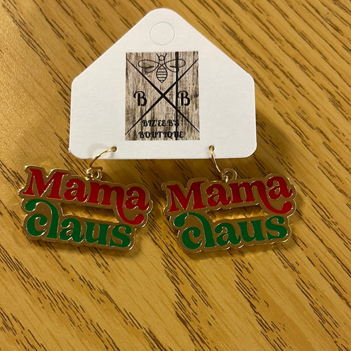 Mama Claus Earrings