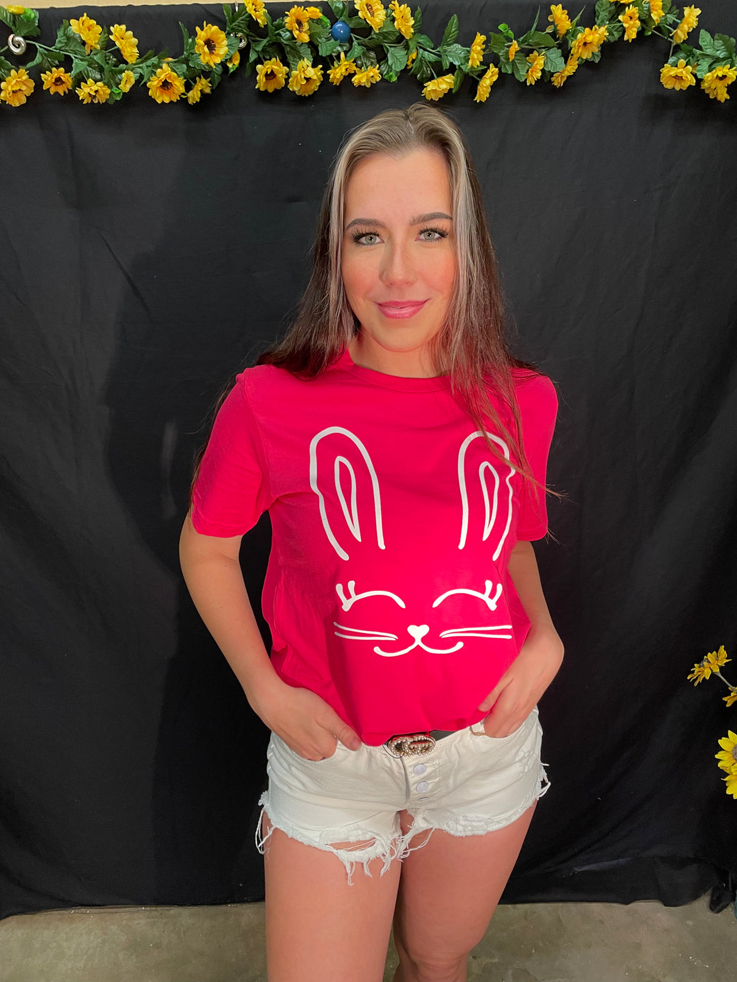 Easter Bunny Outlined Tee