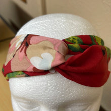 Load image into Gallery viewer, Maroon Stretch Cloth Elastic Designed Head Band