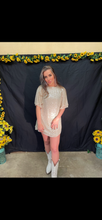 Load image into Gallery viewer, Silvery Sequin Dress LC221654-13