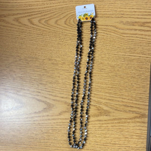 60" 8mm Glass Beaded Necklace